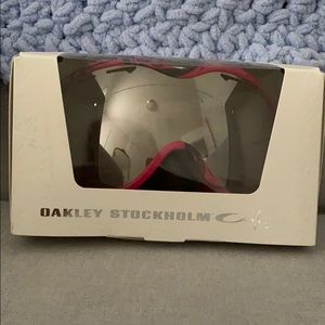 Oakley Stockholm skiing goggles